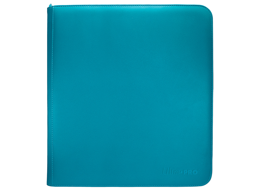 Ultra PRO: Vivid 12-Pocket Zippered PRO-Binder – Teal