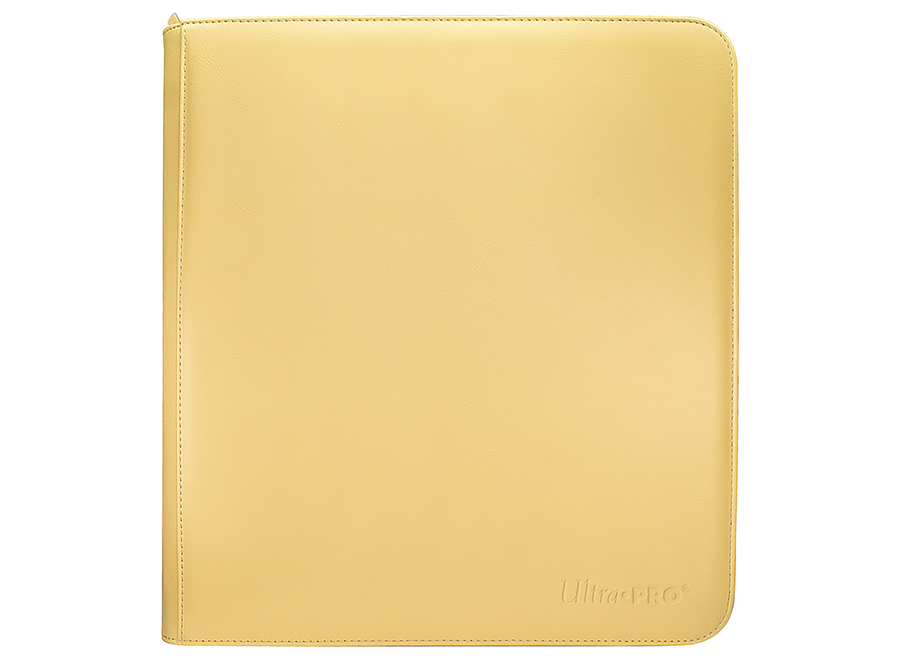 Ultra PRO: Vivid 12-Pocket Zippered PRO-Binder – Yellow