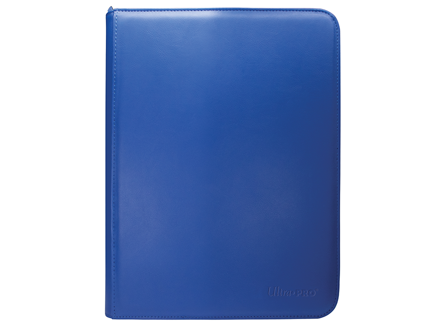 Ultra PRO: Vivid 9-Pocket Zippered PRO-Binder – Blue