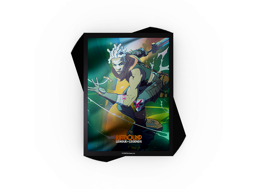 Riftbound: Radiance - Art Sleeve - Ekko