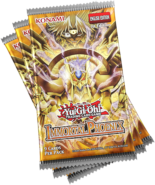 Yu-Gi-Oh! Immortal Phoenix: 3-Pack Tuckbox
