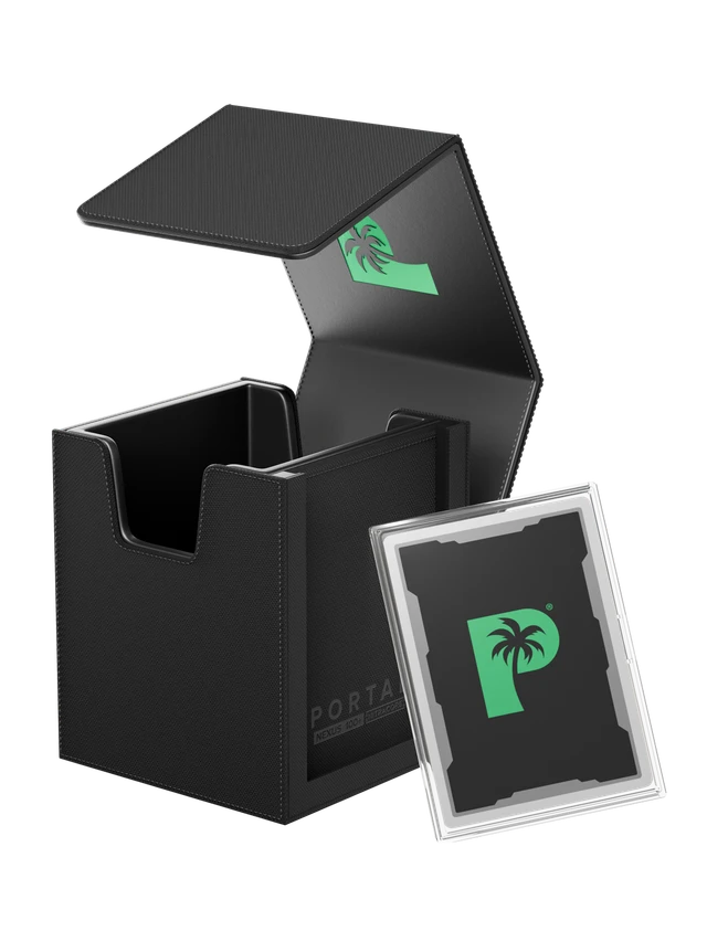 Palms Off Portal Nexus 100+ Deck Box – Black