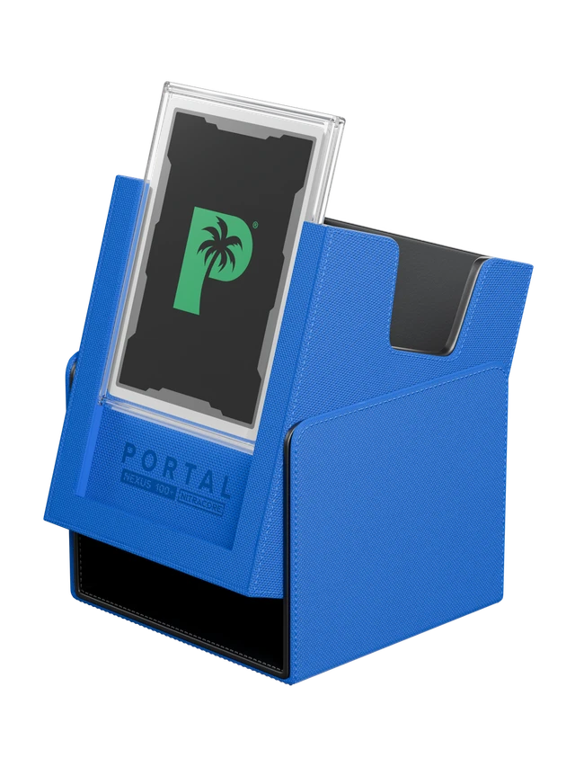 Palms Off Portal Nexus 100+ Deck Box – Blue - Image 2