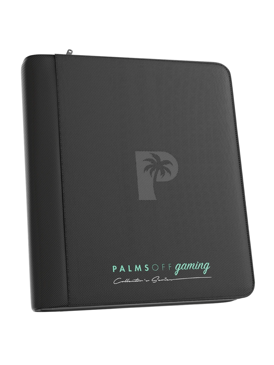 Palms Off Collector's Series 4-Pocket Top Loader Zip Binder – Black