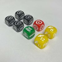 25mm Flesh and Blood Dice Set 8pc (Opaque) - Image 2