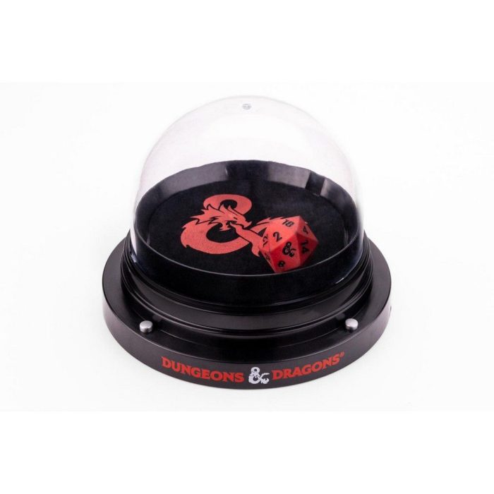 D&D Orb of Possibility Dice Roller w/ Silicone D20