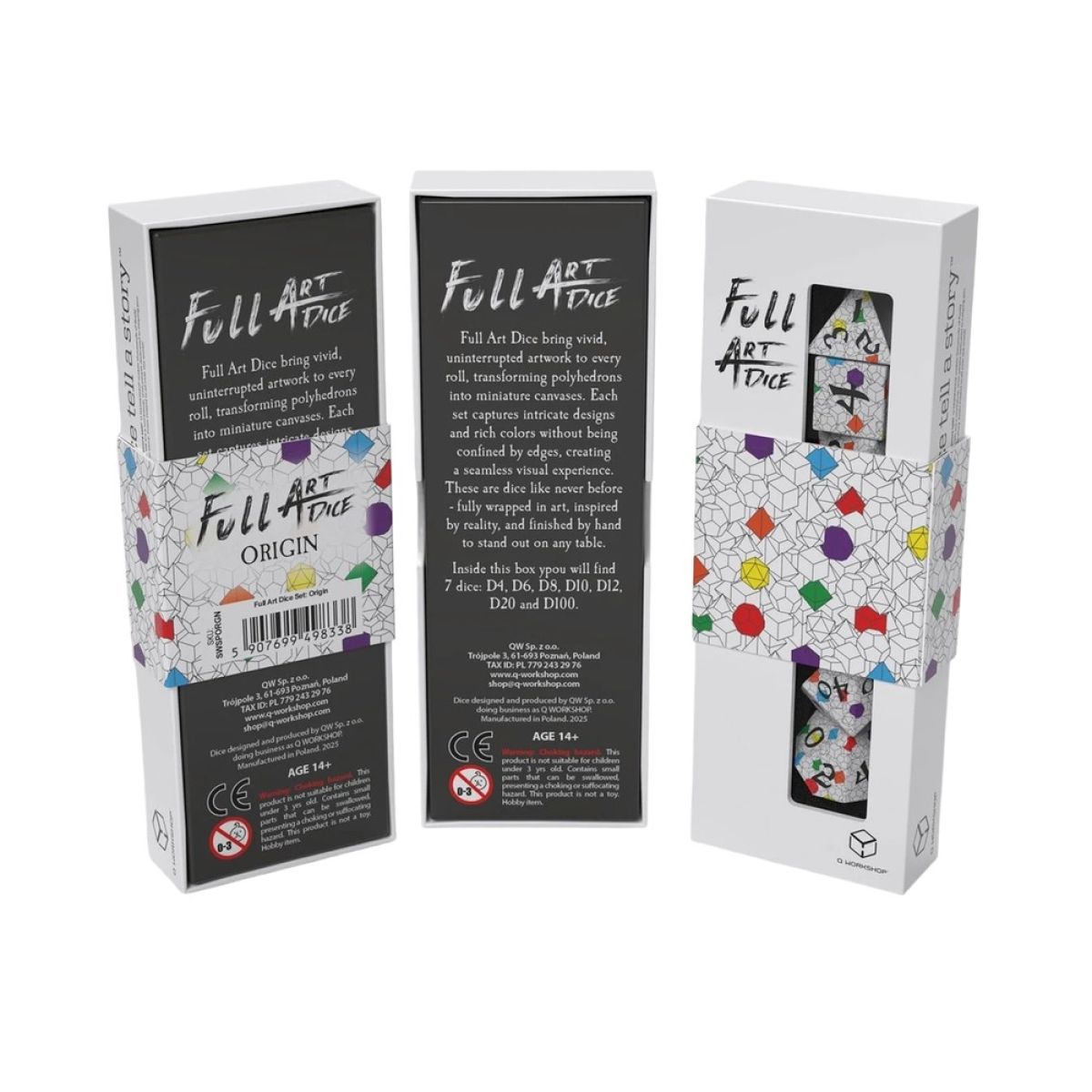 QW – Full Art Dice Set: Origin