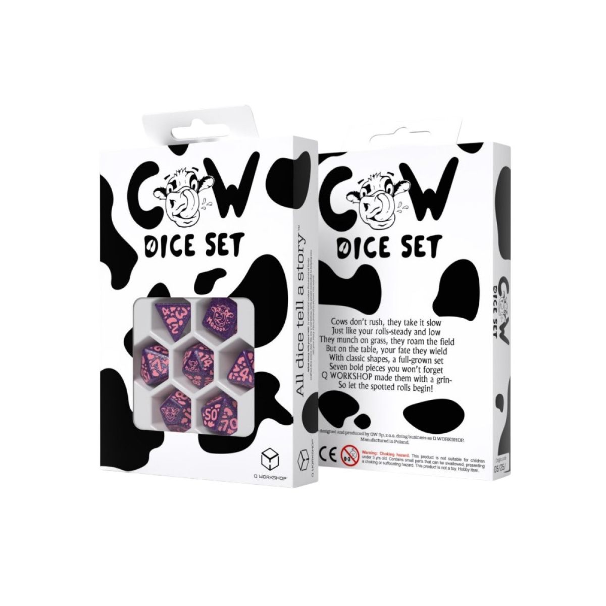 QW – Cow Dice Set: RaMOOna