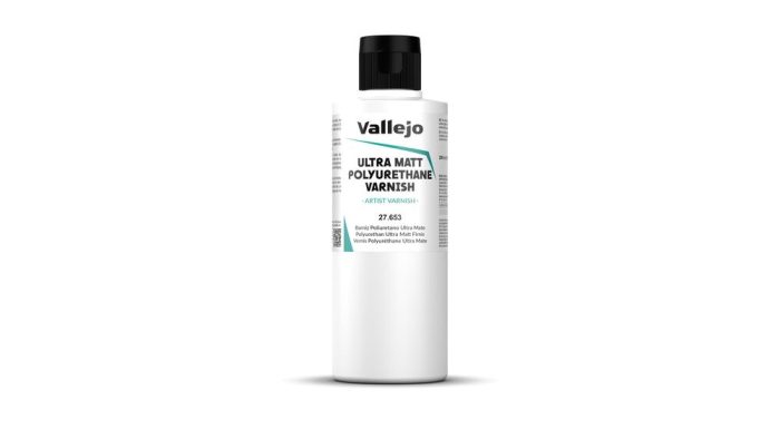 Vallejo - Ultra Matt Polyurethane Varnish 200ml