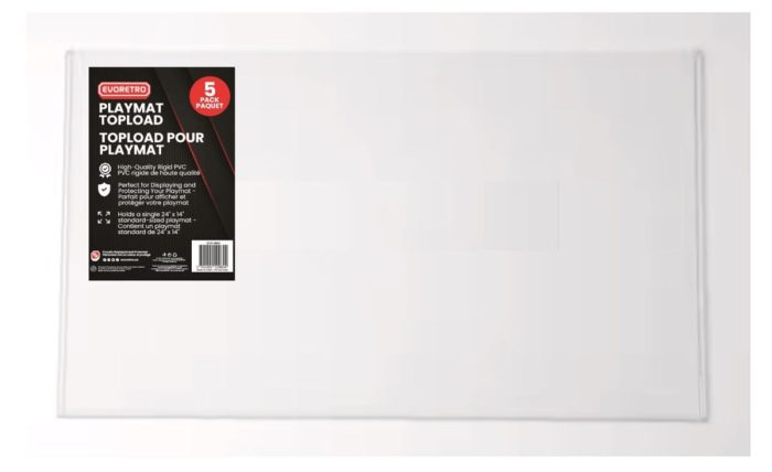 EVORETRO - Playmat Topload Holder Pack of 5