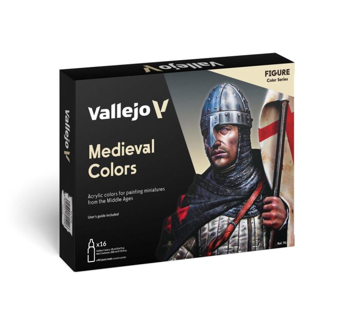 Vallejo - Medieval Colors - Figure / 16 Colors set