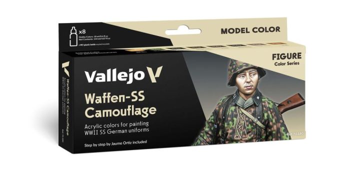 Vallejo - Waffen-SS Camouflage by Jaume Ortiz - Figure / 8 Colors set