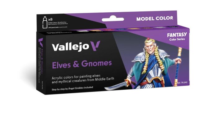Vallejo - Fantasy Color Series - Elves & Gnomes Set (8)