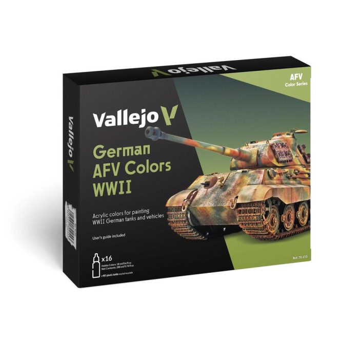 Vallejo - German AFV Colors WWII - AFV / 16 Colors set
