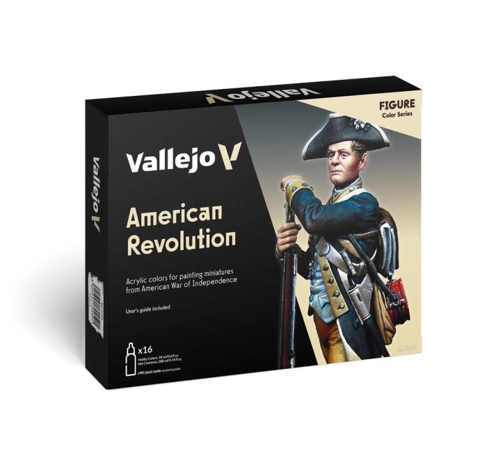 Vallejo - American Revolution - Figure / 16 Colors set