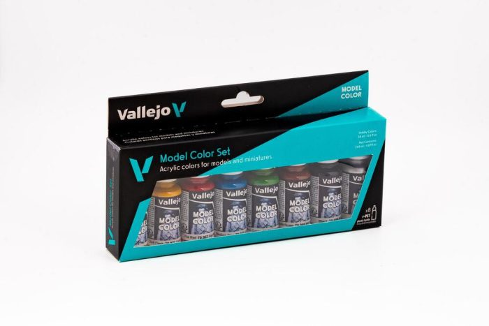 Vallejo - Wargames Basics - 8 Colors set