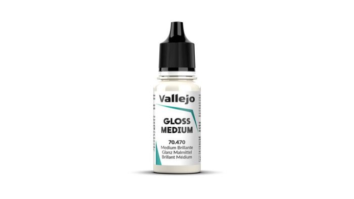 Vallejo Gloss Medium 17 ml Old Formulation