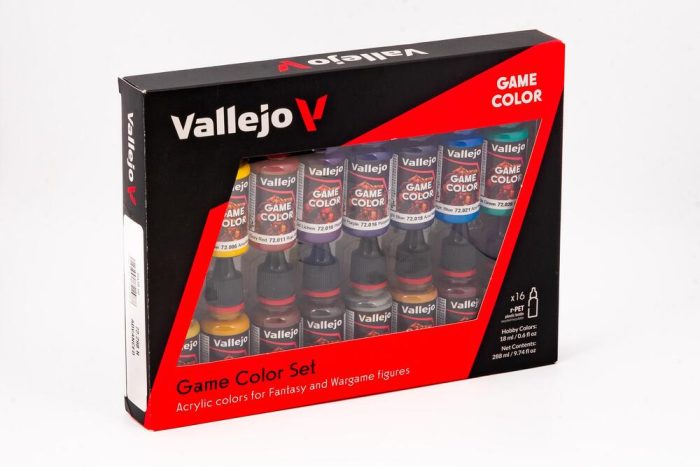Vallejo - Game Color - Advanced 16 Color Set