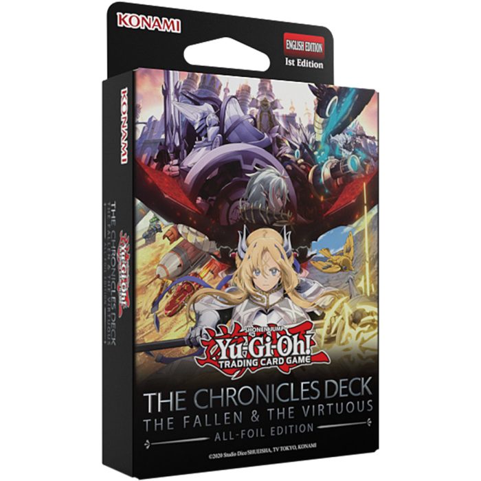 Yu-Gi-Oh! The Chronicles Structure Deck: The Fallen & The Virtuous Display (8ct)