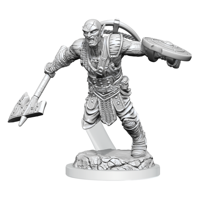 D&D Nolzur's Marvelous Miniatures: Earth Genasi Fighter