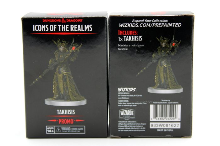 D&D Icons of the Realms: Dragonlance Promo Takhisis Box 1 Retail (Set 25)