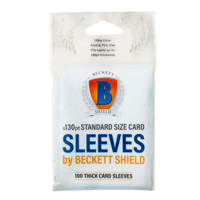 Thick Card Sleeves - Beckett Shield