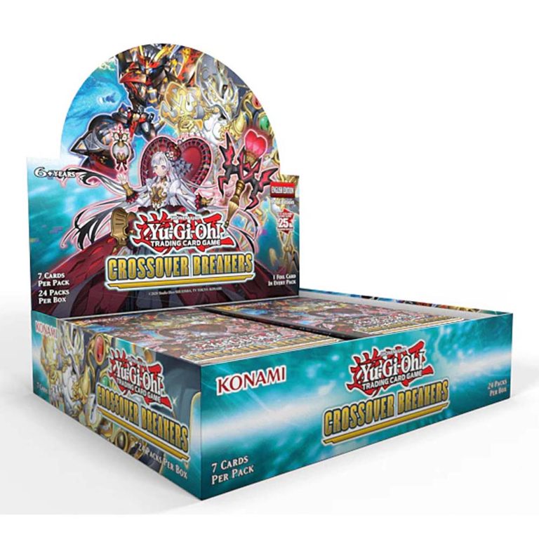 Ultra Raras Y Super Raras Yu-Gi-Oh! Crossover Breakers Display – 60 Cartas Con 3 Nuevos Temas De Mazo | 24 Sobres De Colección