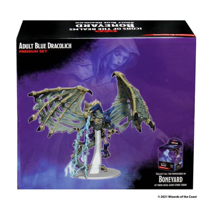 Dungeons & Dragons Icons: Boneyard Premium Set - Blue Dracolich ( - Image 2