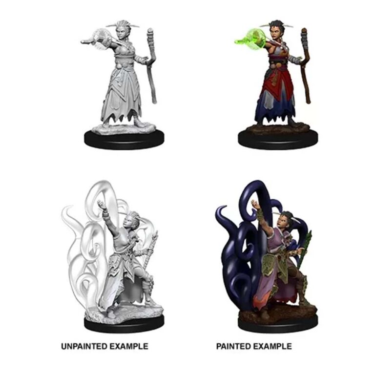 D&D Nolzur's Marvelous Miniatures: Female Human Warlock - Geek Culture
