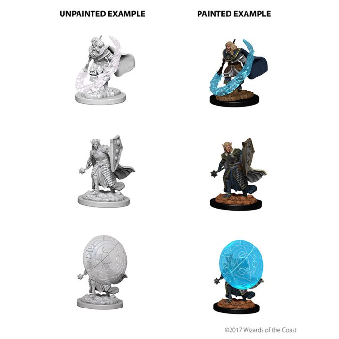 D&D Nolzur’s Marvelous Miniatures: Elf Male Cleric