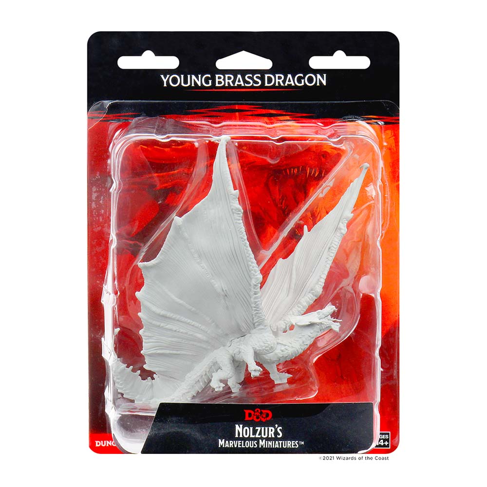 D&D Nolzur's Marvelous Miniatures: Young Brass Dragon