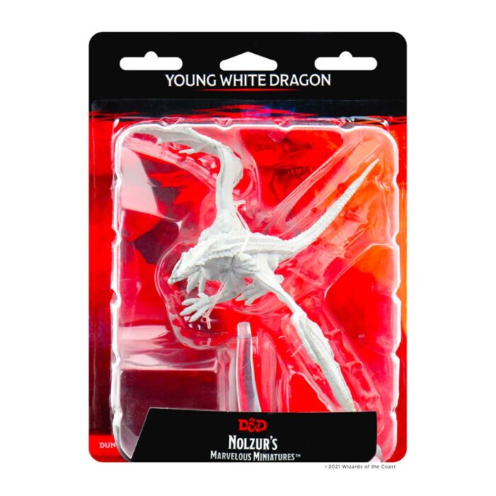 D&D Nolzur's Marvelous Miniatures - Young White Dragon