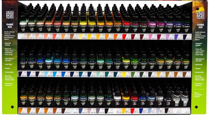 Vallejo - Game Fusion Air & Color - Product Display: Module - Lower Module for new Game Air 18 ml