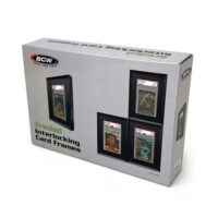 Interlocking Card Frame - Graded - Black