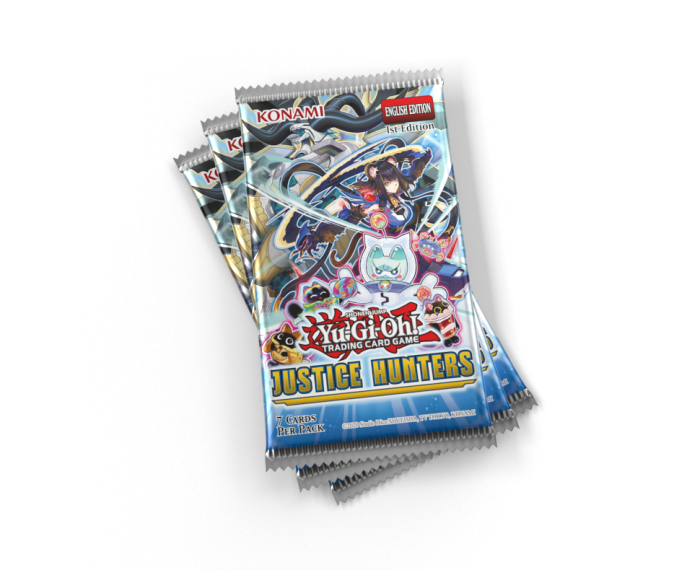 Yu-Gi-Oh! Justice Hunters Booster 3-Pack Tuckbox