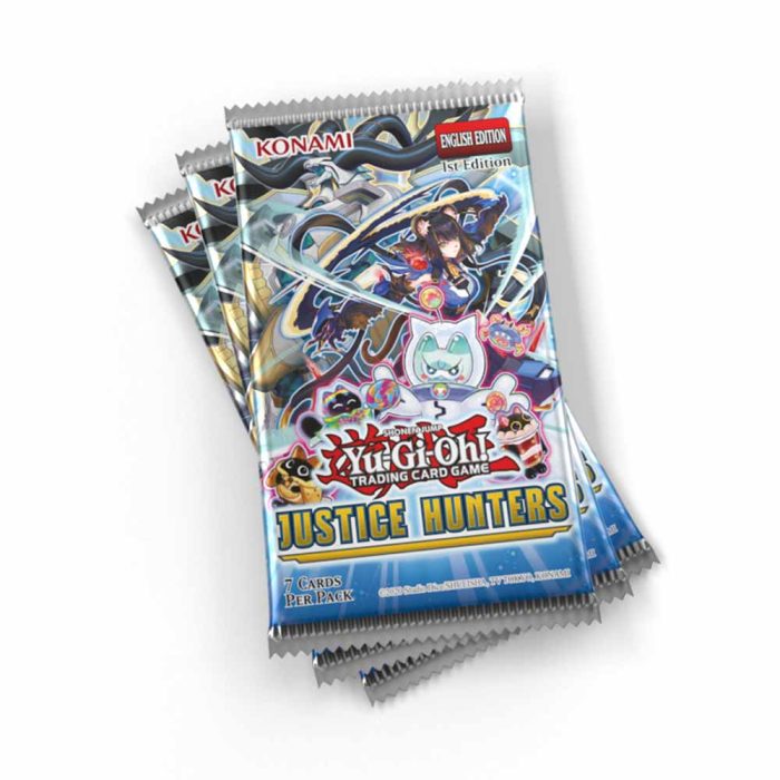 Yu-Gi-Oh! Justice Hunters Booster 3-Pack Tuckbox