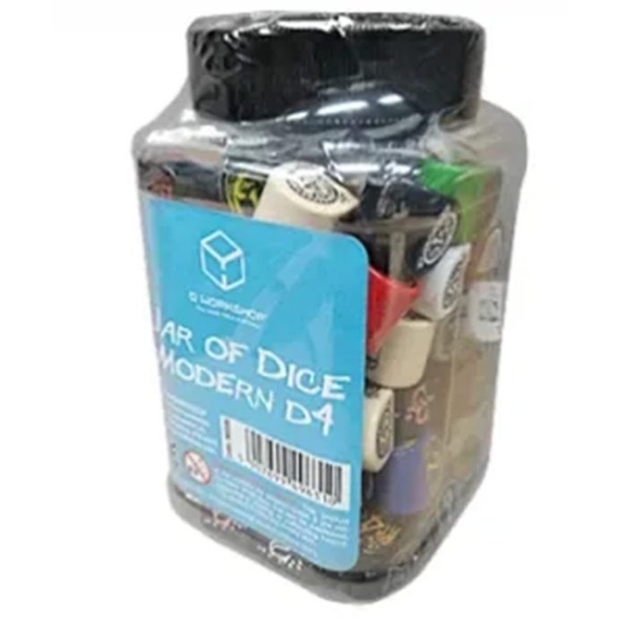 QW - Jar of Modern d4 Dice (150)