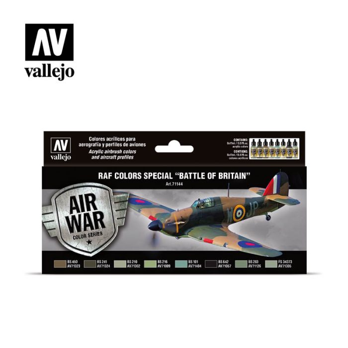 Vallejo - Model Air - RAF / 8 Colors set - Special Battle of Britain 1940-1941