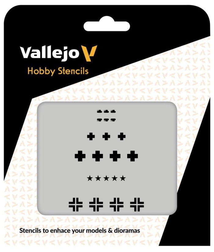 Vallejo - Vallejo Stencils - Assorted German WWII Tank Marks