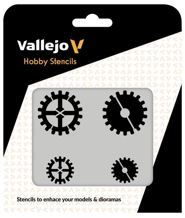 Vallejo - Vallejo Stencils - Gear Marks