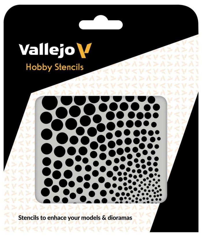 Vallejo - Vallejo Stencils - Circle Textures
