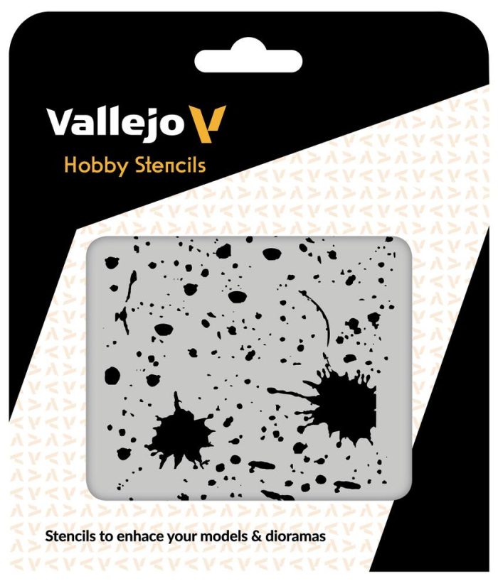 Vallejo - Vallejo Stencils - Splash & Stains