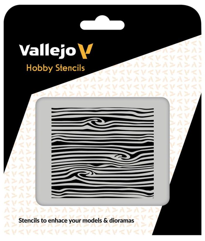 Vallejo - Vallejo Stencils - Wood Texture nº 2