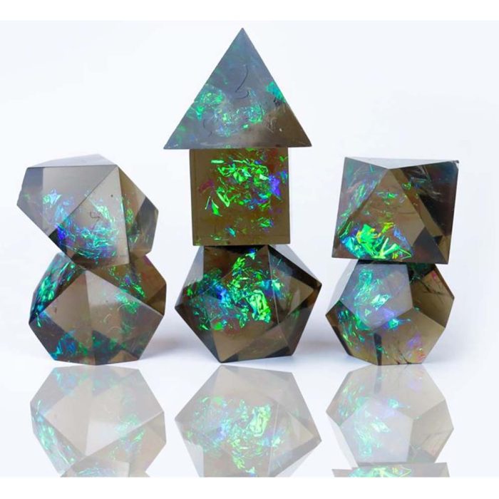 Sirius Dice Set - Black Cloak & Dagger