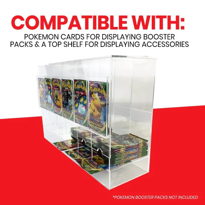 EVORETRO - 6-Slot Acrylic Booster Pack Dispenser - Image 2