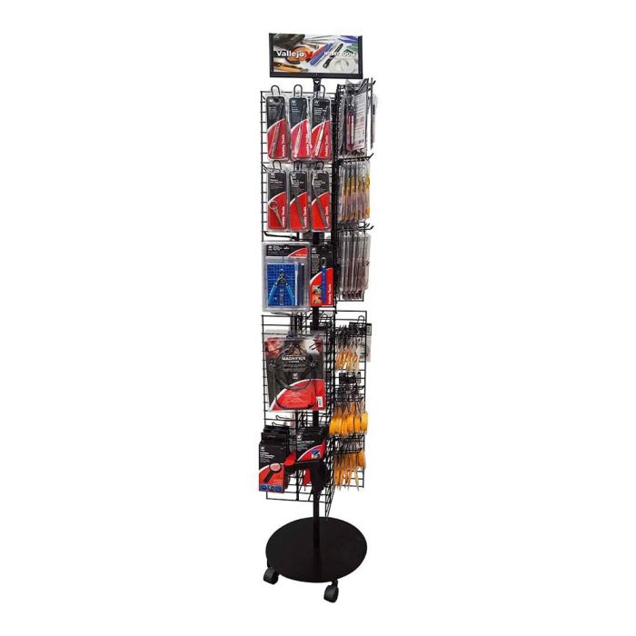 Vallejo - Display: Tools Complete range (Empty Rack)