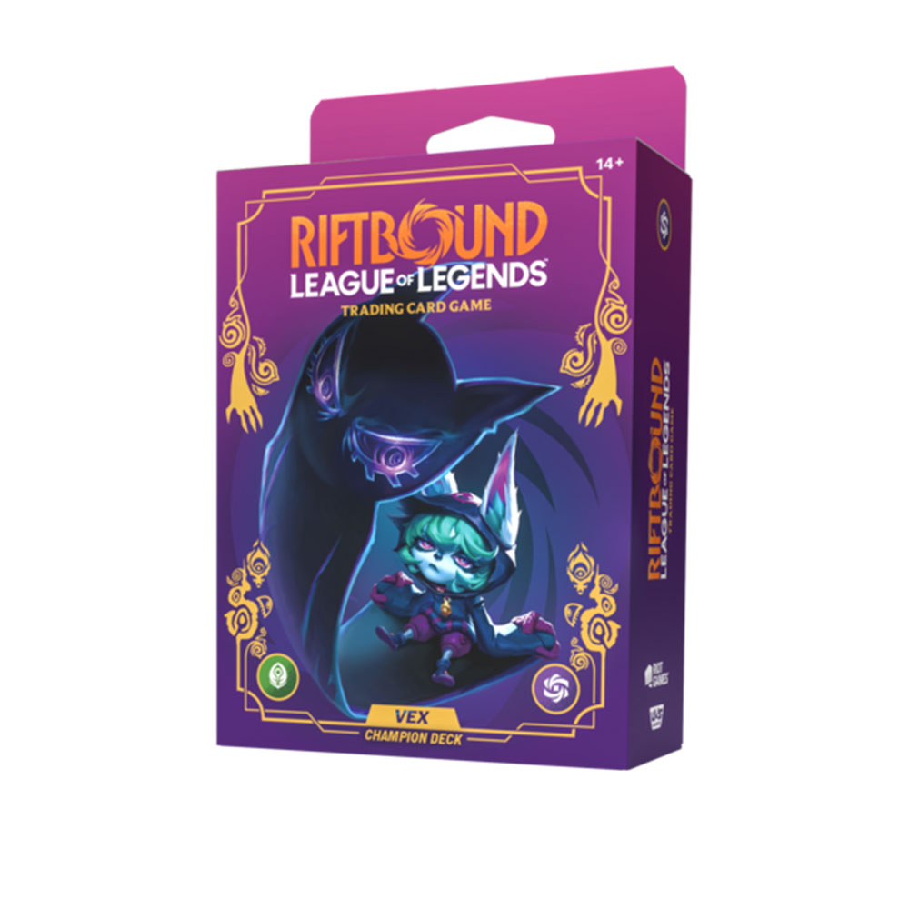 Riftbound: League of Legends TCG – Unleashed Champion Deck: Vex Display (4ct)