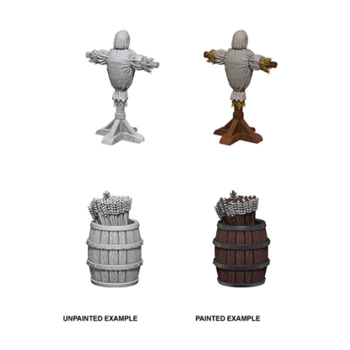 Wizkids Deep Cuts Unpainted Miniatures: Archery Range