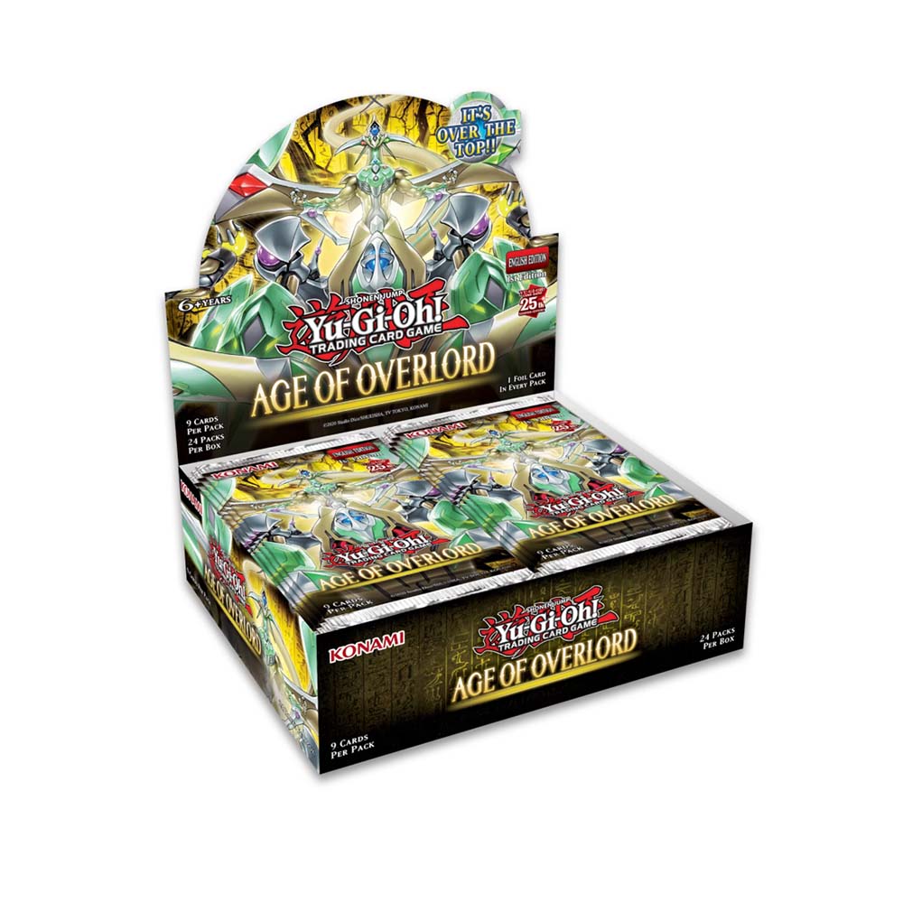 遊戯王 AGE OF OVERLORD 2box Konami Yu-Gi-Oh! OCG Duel Monsters Age Of Overlord Booster