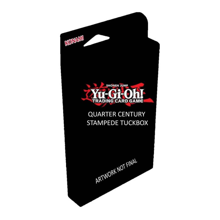 Yu-Gi-Oh! Quarter Century Stampede 3-Pack Tuckbox